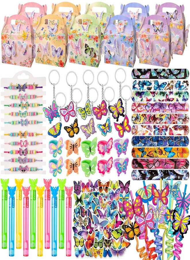 DMIGHT Butterfly Party Favors Fairy Birthday Party Supplies for Girls Kid Toy Gift Prize Goodie Bag Stuffer Butterfly Decorations Party Favors - Image 1